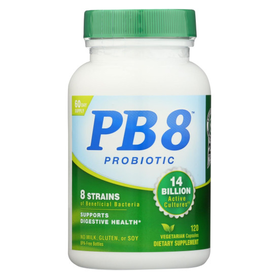 Nutrition Now Pb 8 Pro-biotic Acidophilus For Life - 120 Vegetarian Capsulesidx HG0330472