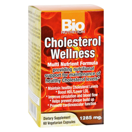 Bio Nutrition - Cholesterol Wellness - 60 Vegetarian Capsulesidx HG1029552