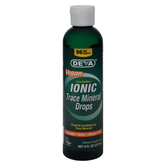 Deva Vegan Vitamins - Ionic Trace Mineral Drops - 8 Fl Ozidx HG1245885