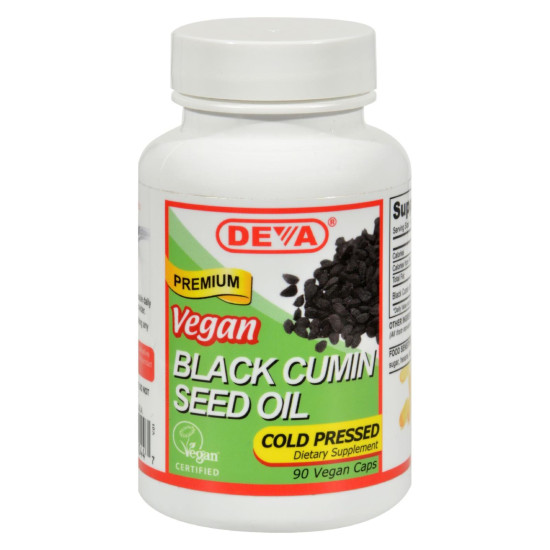 Deva Vegan Vitamins - Black Cumin Seed Oil - 90 Vegan Capsulesidx HG1516533